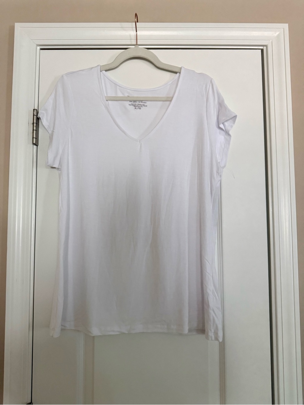 Everyday V-Neck Women's Tee - White